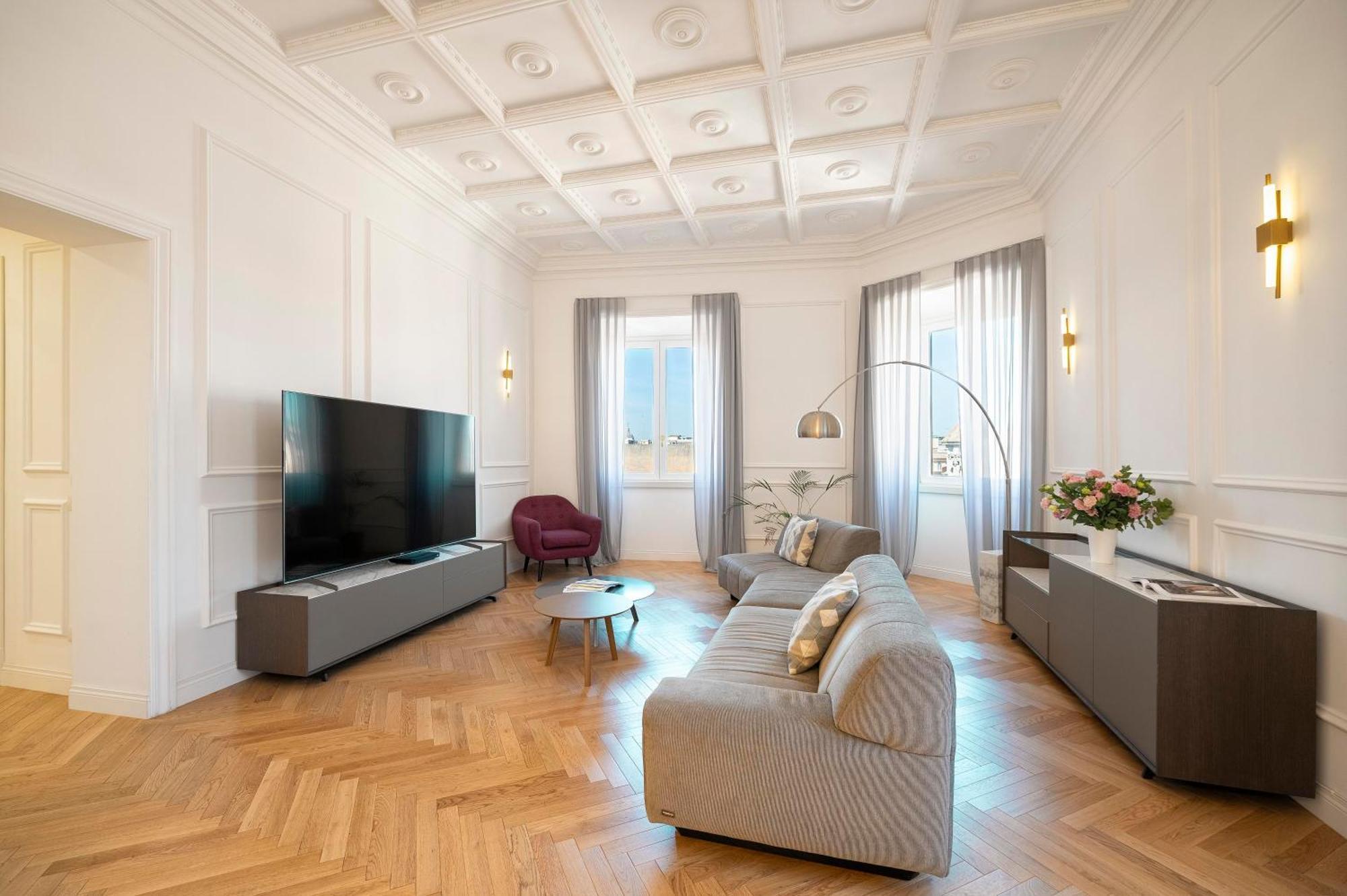Sjr Luxury Apartment Trevi Fountain Róma Kültér fotó